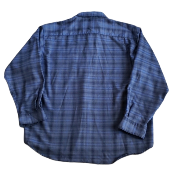 ❌SOLD❌Vintage Pendleton Woolen Blue Plaid Button Down Shirt - Picture 13 of 15
